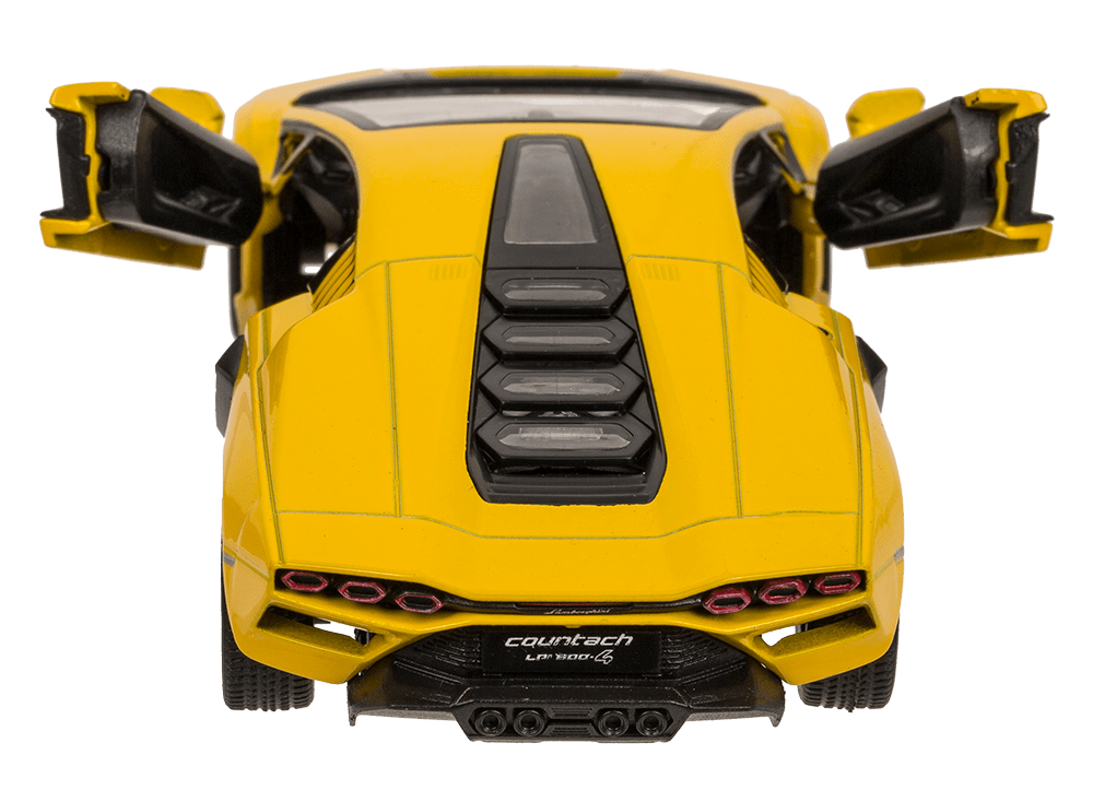 Metal model car with pull back, Lamborghini,