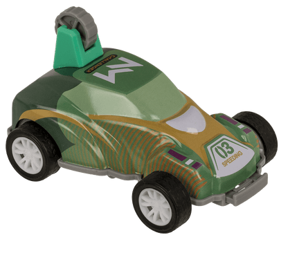 Mini stunt car with pull back, approx. 8 cm,