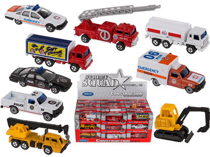 Model car, operational vehicle,
