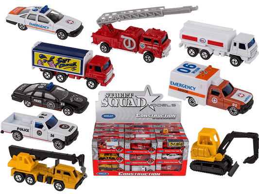 Model car, operational vehicle,