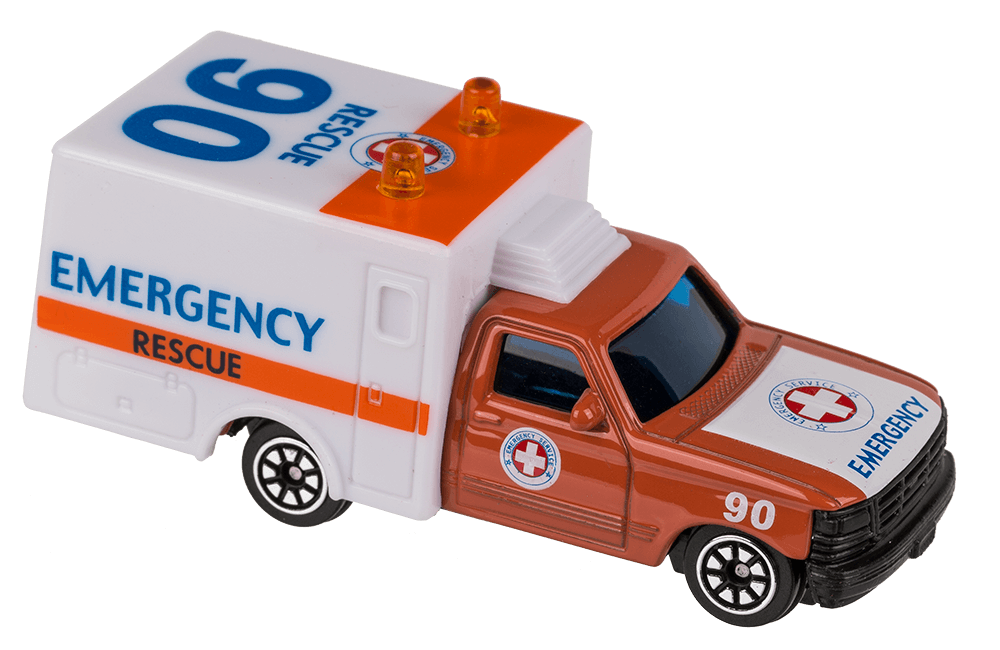 Model car, operational vehicle,