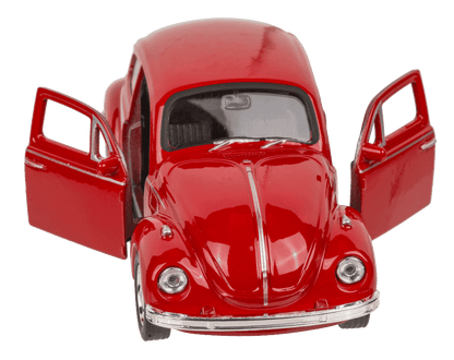 Model car with pull back, VW Beetle 1960,