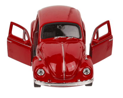 Model car with pull back, VW Beetle 1960,