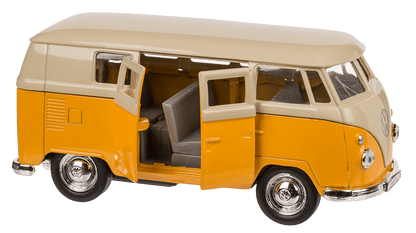 Model car with pull back, VW T1 Bus 1963,
