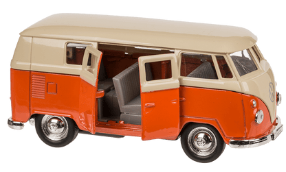 Model car with pull back, VW T1 Bus 1963,