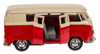 Model car with pull back, VW T1 Bus 1963,
