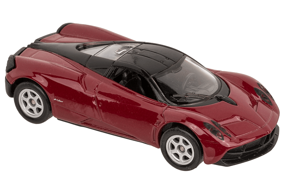 Metal model car, with plastic,