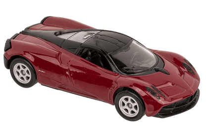 Metal model car, with plastic,