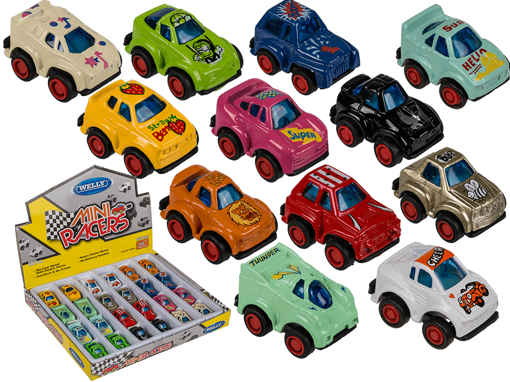 Mini metal model car with pull back, Racer,