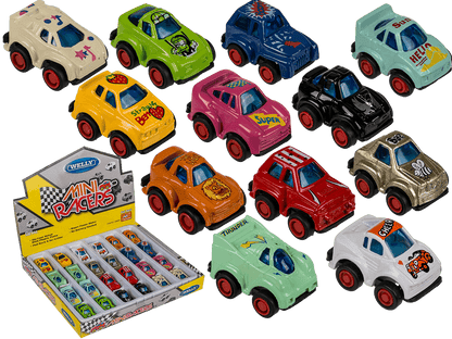 Mini metal model car with pull back, Racer,