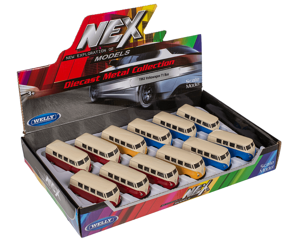 Model car, VW T1 Bus 1963,