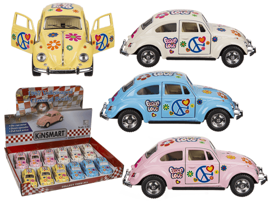 Metal model car with pull back,