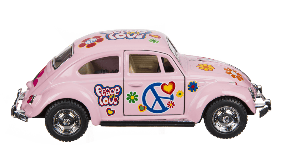 Metal model car with pull back,