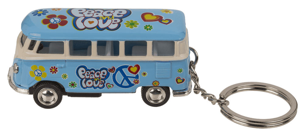 Keychain, model car with pull back,
