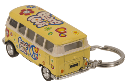 Keychain, model car with pull back,