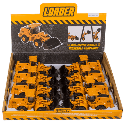Construction Vehicle, Loader, approx. 17,8 cm,