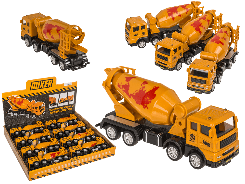 Construction Vehicle, Mixer, approx. 16,5 cm,