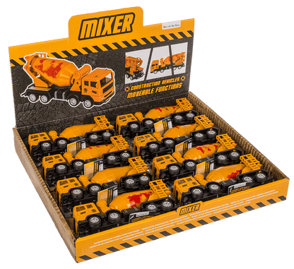 Construction Vehicle, Mixer, approx. 16,5 cm,