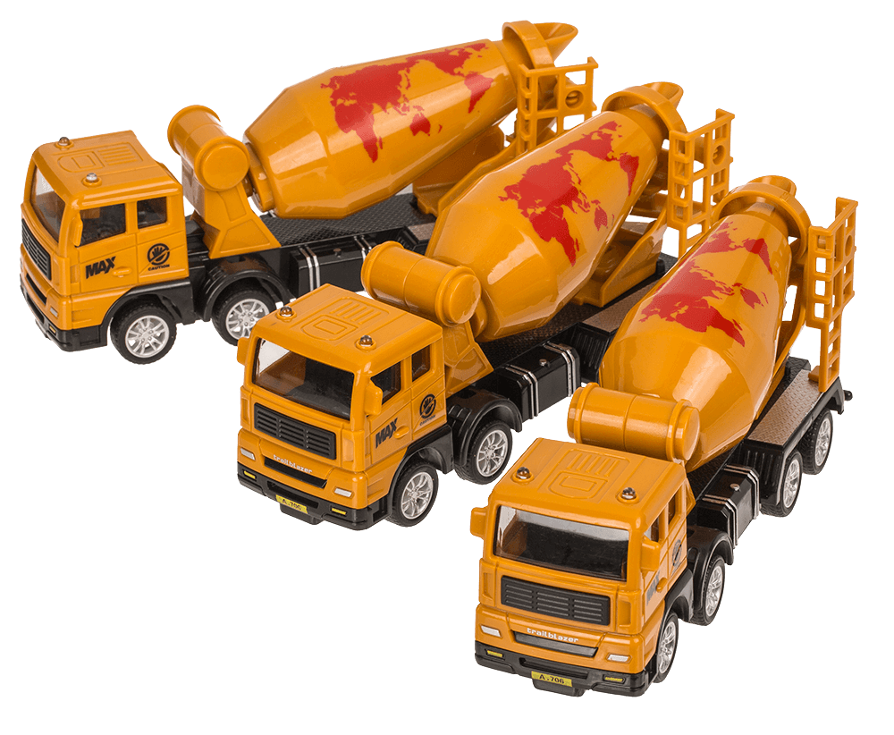 Construction Vehicle, Mixer, approx. 16,5 cm,