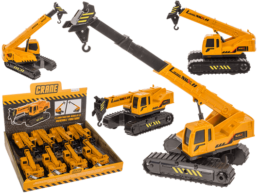 Construction Vehicle, Crane, approx. 21 cm,