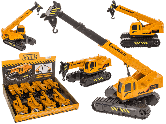 Construction Vehicle, Crane, approx. 21 cm,