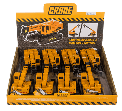 Construction Vehicle, Crane, approx. 21 cm,