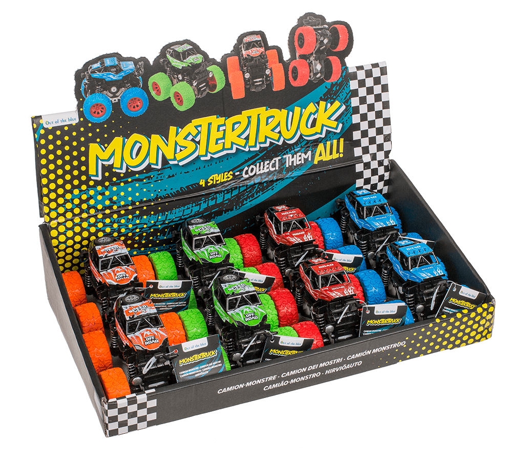 Monster Truck, approx. 9,5 x 8 cm,