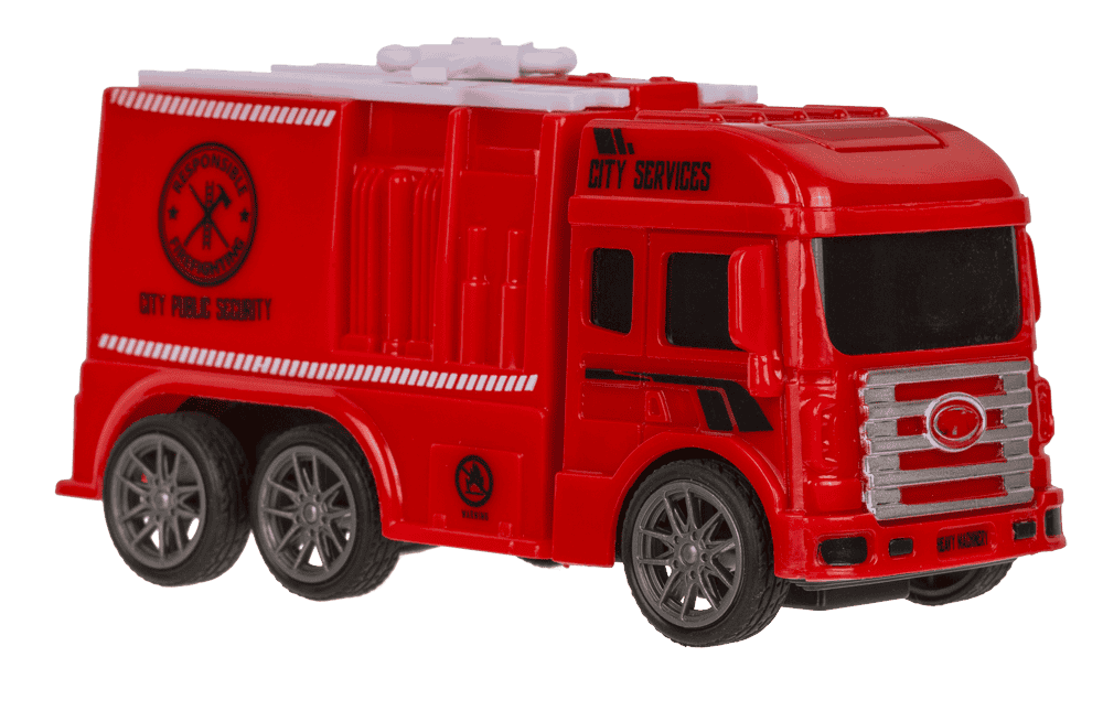 Fire Engines, with friction movement & moveable