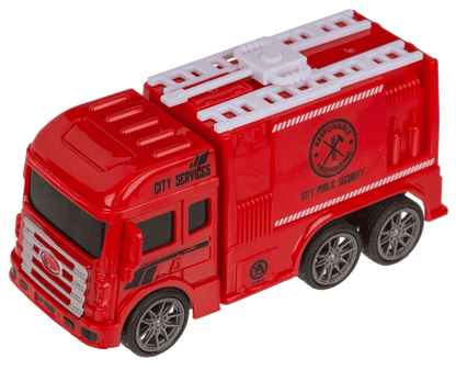 Fire Engines, with friction movement & moveable