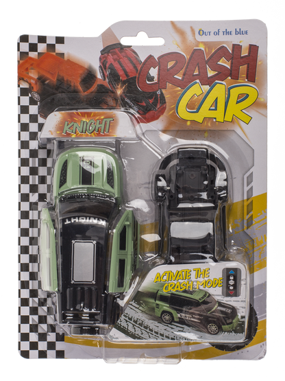 Burst car with pull back, 12,6 cm,