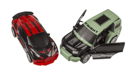 Burst car with pull back, 12,6 cm,