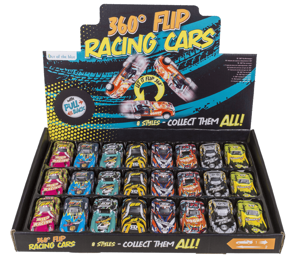 Voiture de course Flip, 360° Flip