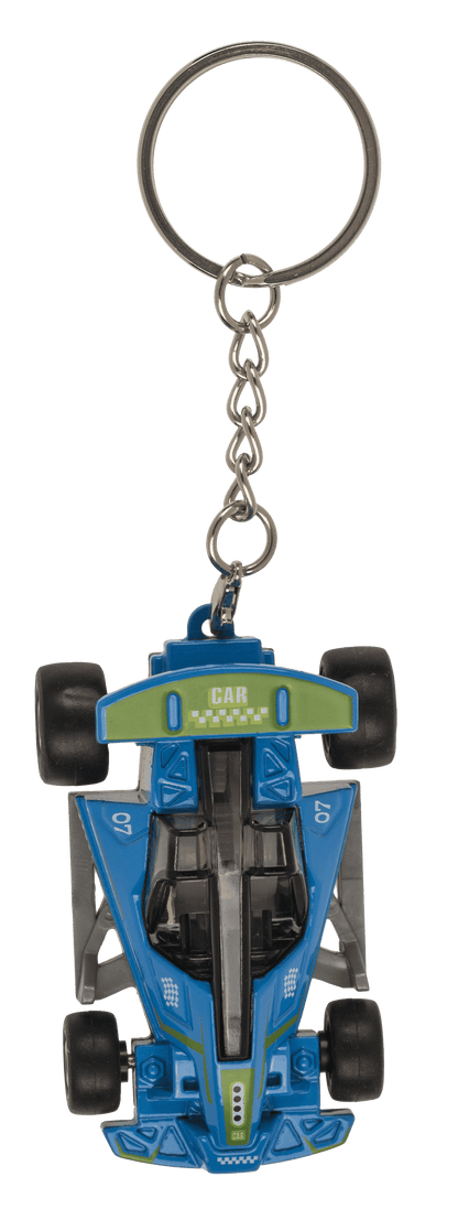 Metal Keyring, Racing car with pull back