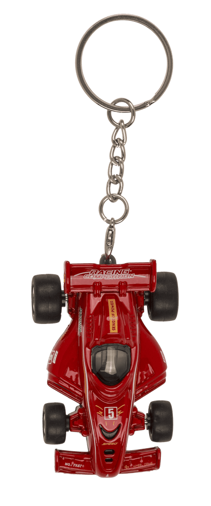 Metal Keyring, Racing car with pull back