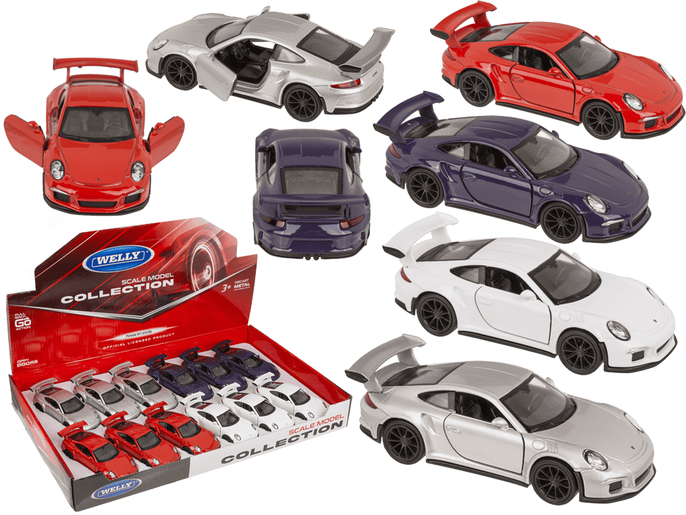 Metal model car with pull-back function,