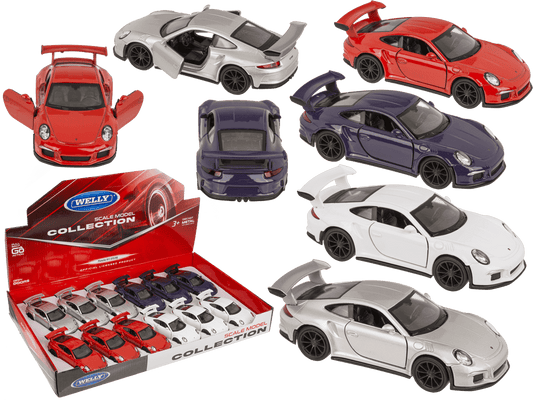 Metal model car with pull-back function,
