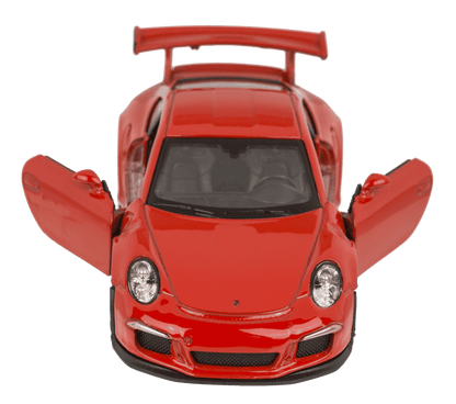 Metal model car with pull-back function,