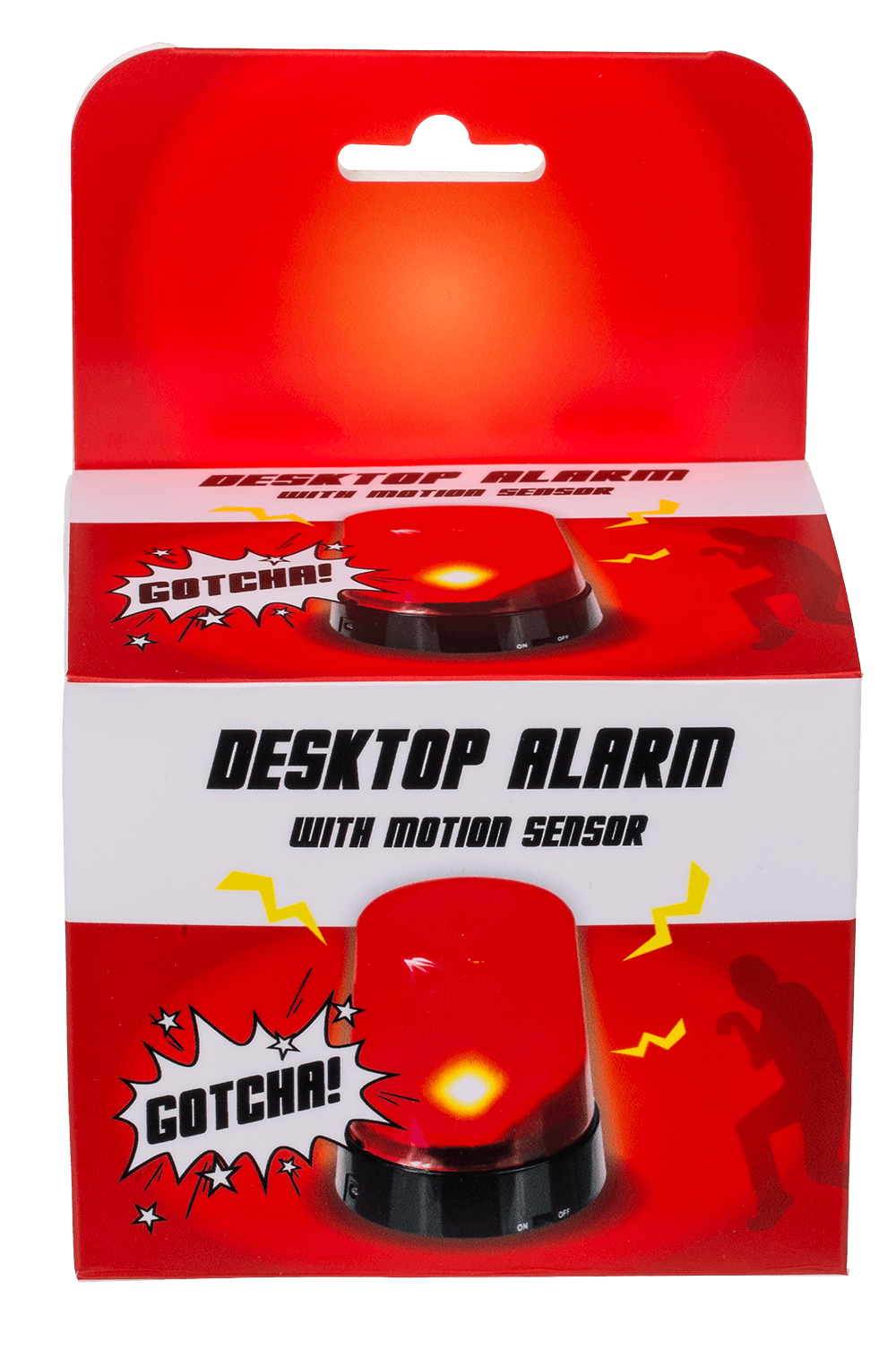 Desktop Alarm with motion sensor, ca. 10,5 cm,