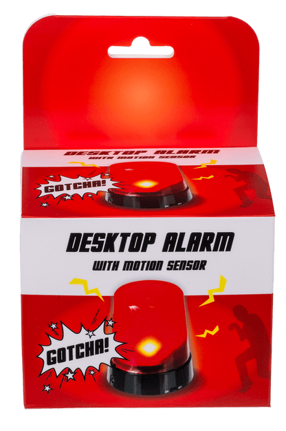 Desktop Alarm with motion sensor, ca. 10,5 cm,