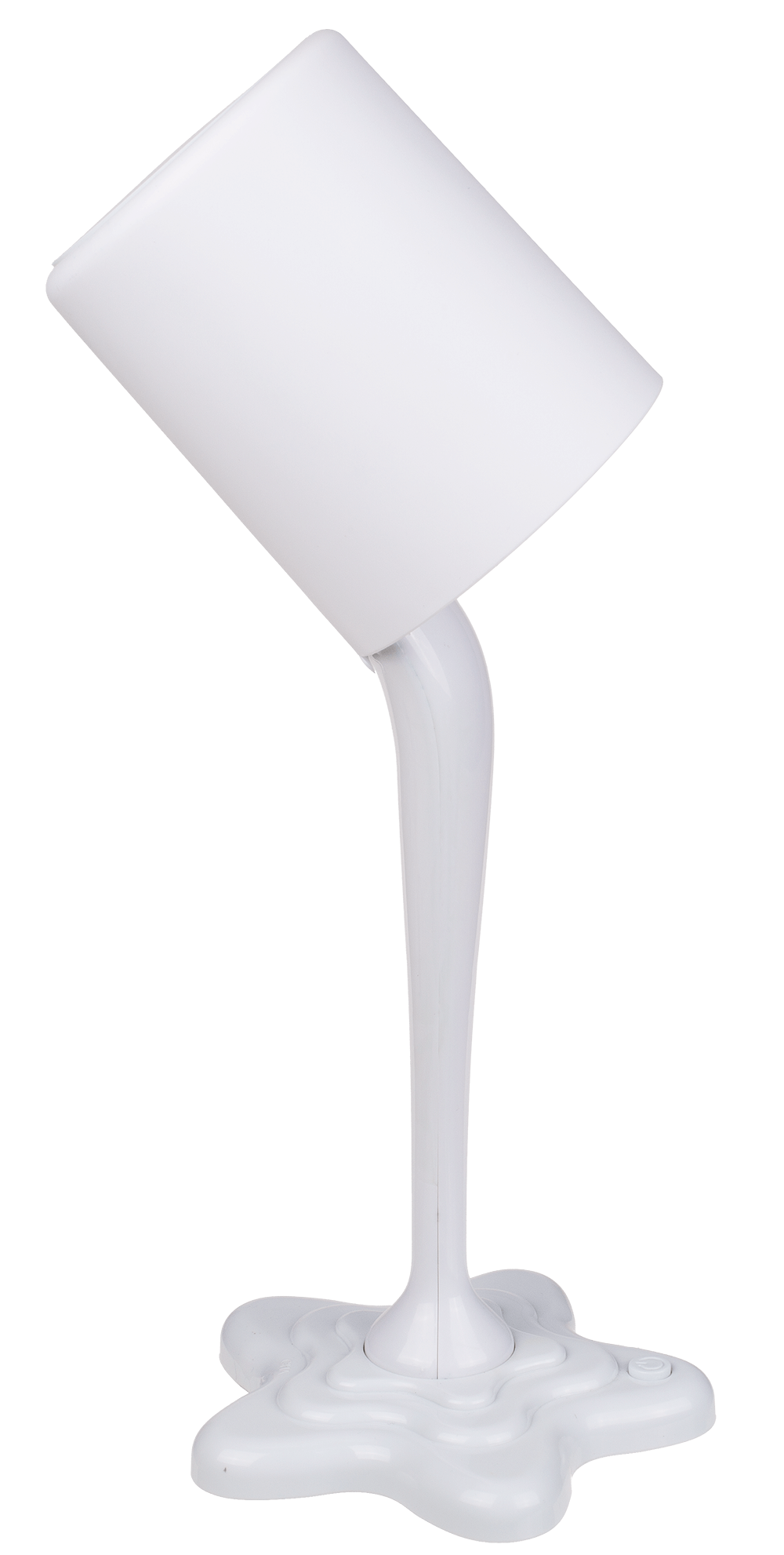Spilt Paint Desktop Lamp, white,