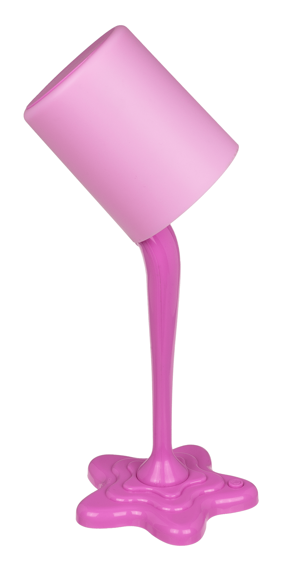 Spilt Paint Desktop Lamp, neon pink,