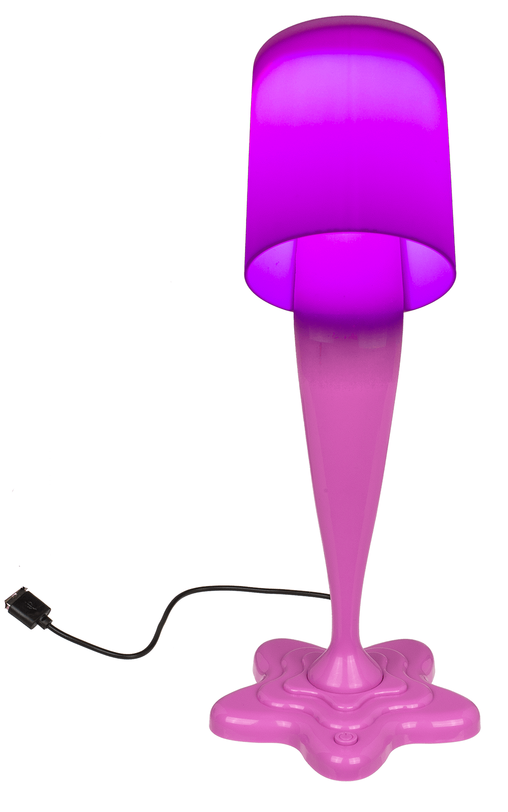 Spilt Paint Desktop Lamp, neon pink,
