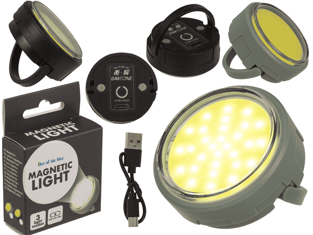Magnetic light (2 dim levels & flashing function)