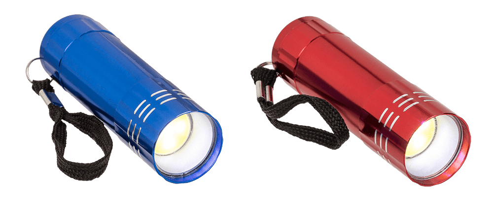 Alu  torch with COB-LED, CA: 8,5 cm,