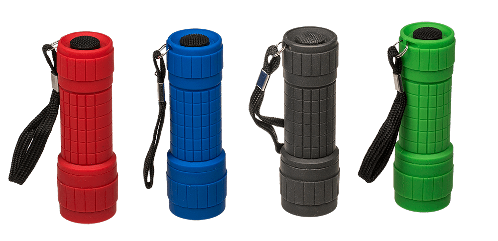 ABS  torch with COB-LED, ca 10 cm,