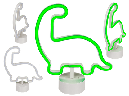 Neon Lamp, Dinosaur, 29 x 24 cm,