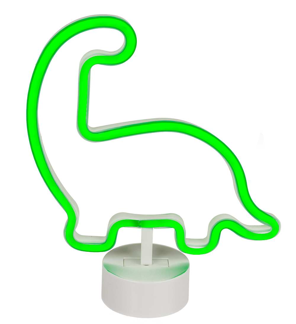 Neon Lamp, Dinosaur, 29 x 24 cm,