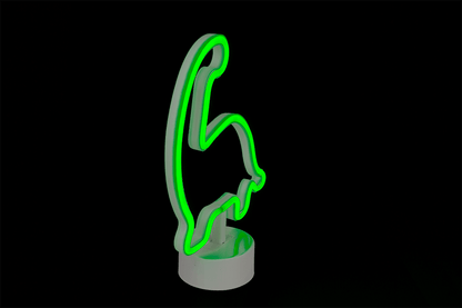 Neon Lamp, Dinosaur, 29 x 24 cm,