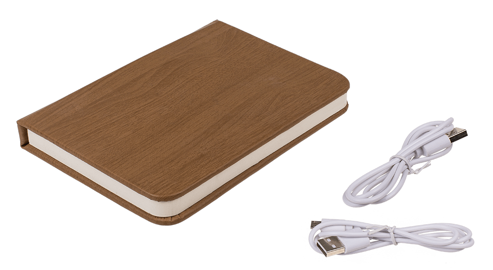 LED mood lamp, Book, ca. 17 x 13 cm,