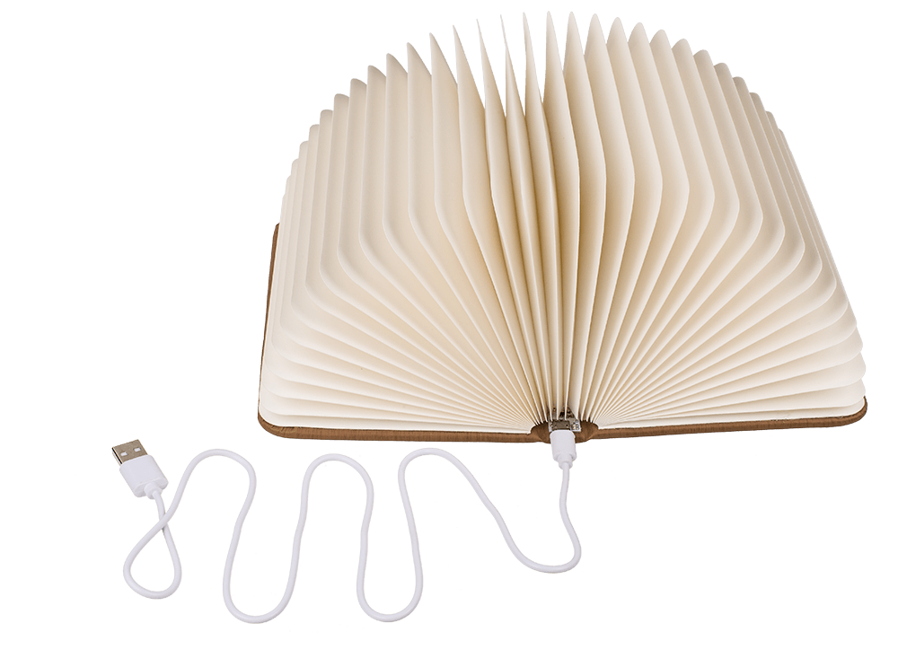 LED mood lamp, Book, ca. 17 x 13 cm,